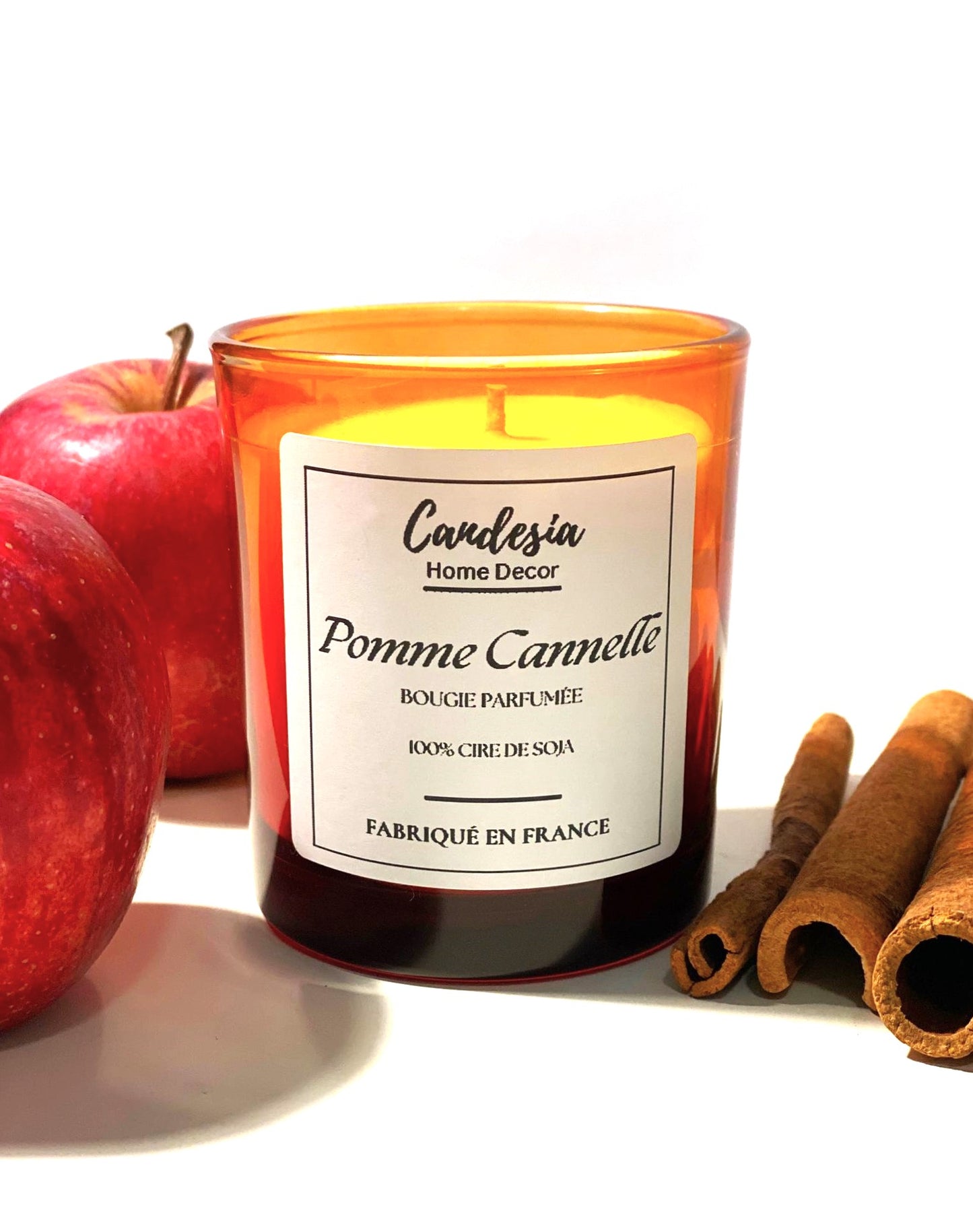 La Bougie Pomme Cannelle