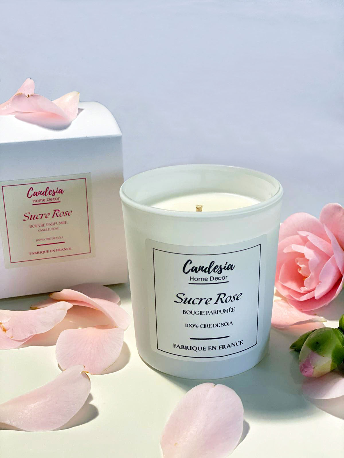 La Bougie Sucre Rose