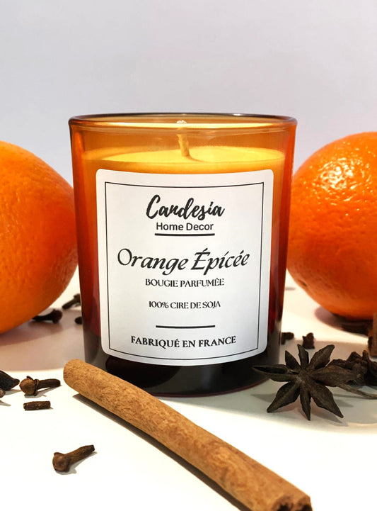 La Bougie Orange Epicée